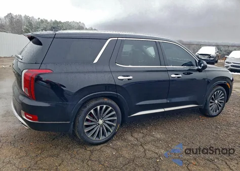 2022 Hyundai Palisade Calligraphy from USA, damaged, VIN KM8R7DHE3NU340815